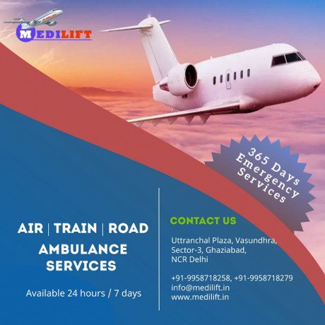 avail-medilift-air-ambulance-service-in-varanasi-with-paramount-icu-setup-big-0